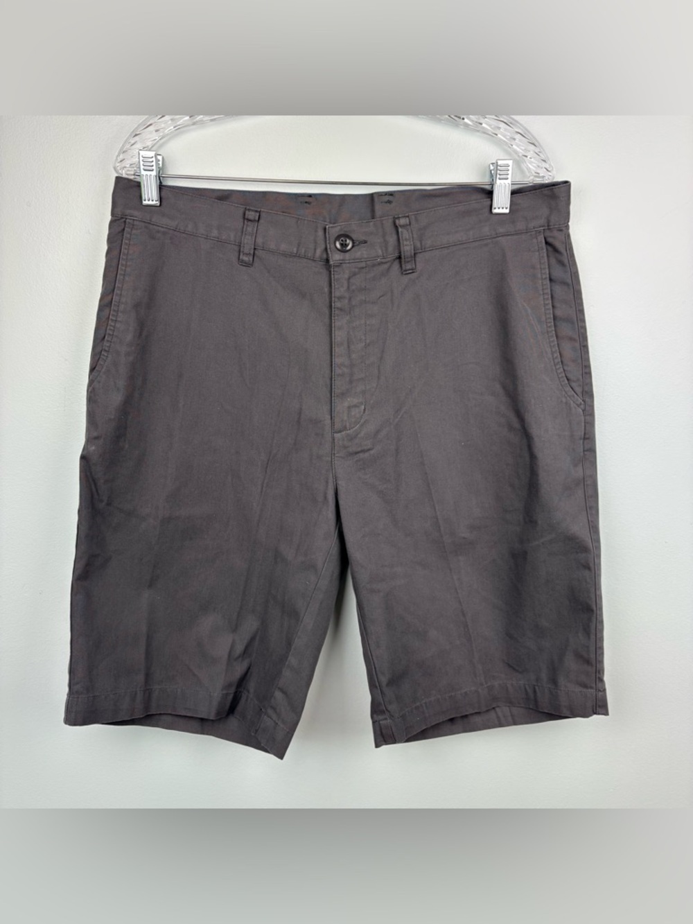 Patagonia Men’s All-Wear Shorts 10" Forge Gray Organic Cotton Canvas Sz 34